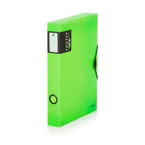 PP-Box mit Gummierung A4 maxi 45 Opaline Frosty green